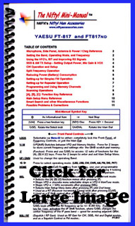Nifty! Yaesu FT-817 operating guide