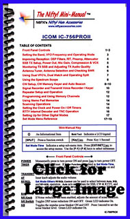 Nifty! Icom IC-756PROIII operating guide