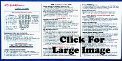 Nifty Yaesu FT-90R short-form operating guide