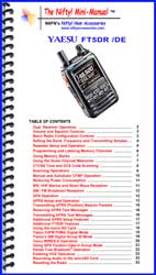 Yaesu FT-70DR Mini-Manual by Nifty Accessories 